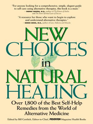 cover image of New Choices In Natural Healing
